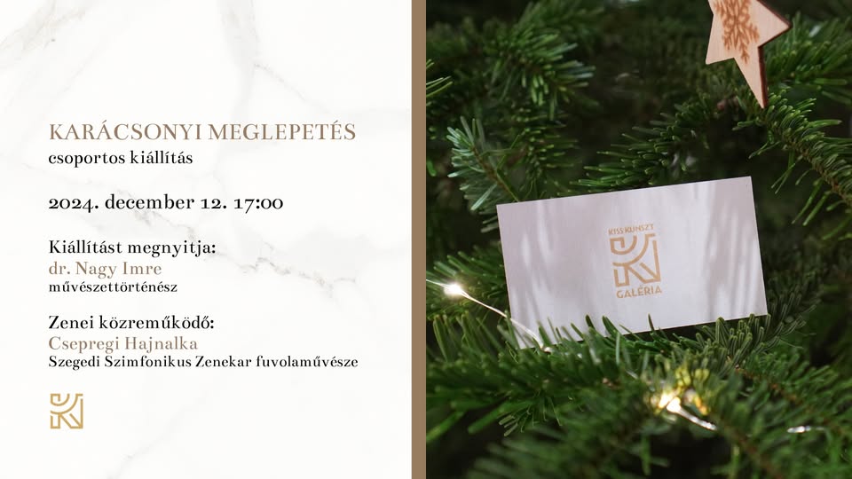 Karácsonyi Meglepetés // Kiállítás megnyitó