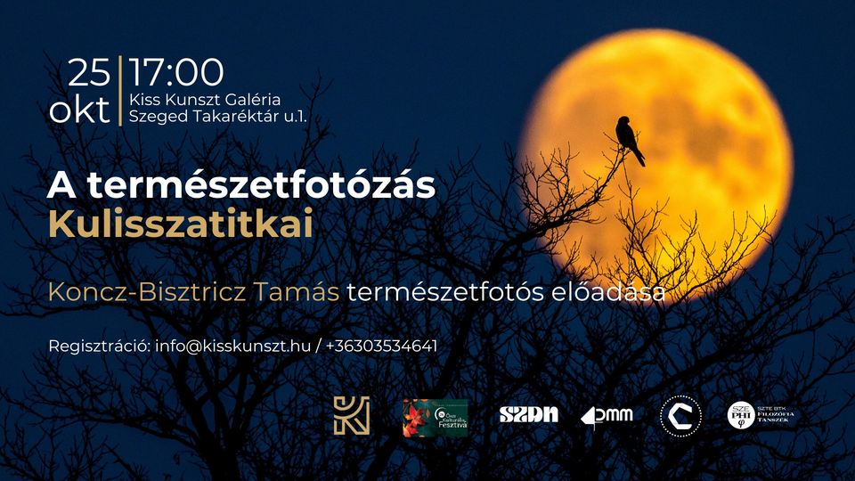 A természetfotózás kulisszatitkai // Koncz-Bisztricz Tamás előadása