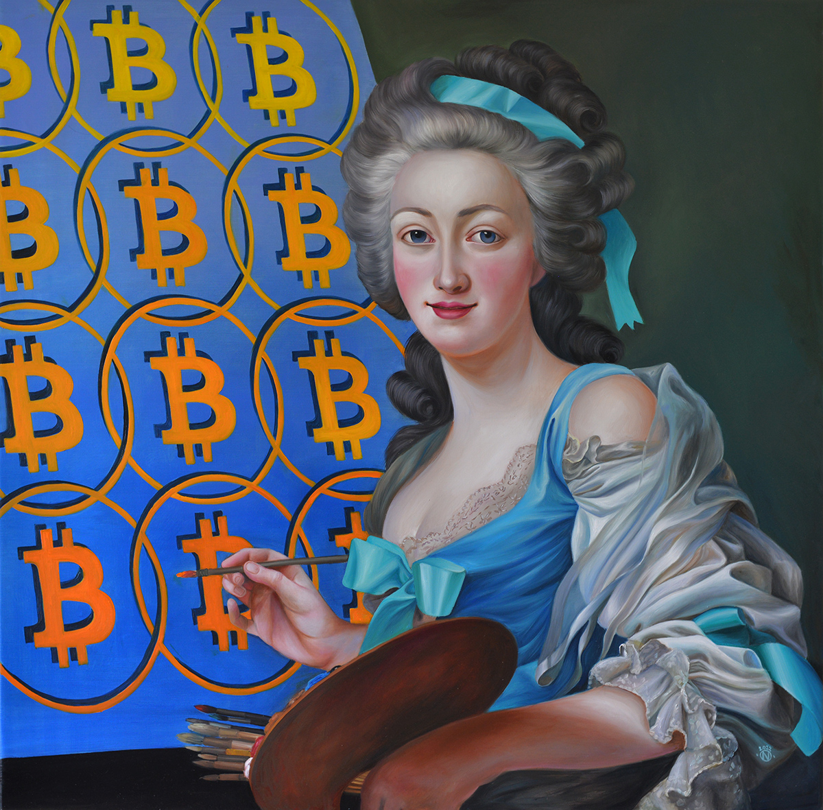 Naomi Devil - festmények Szegeden 5