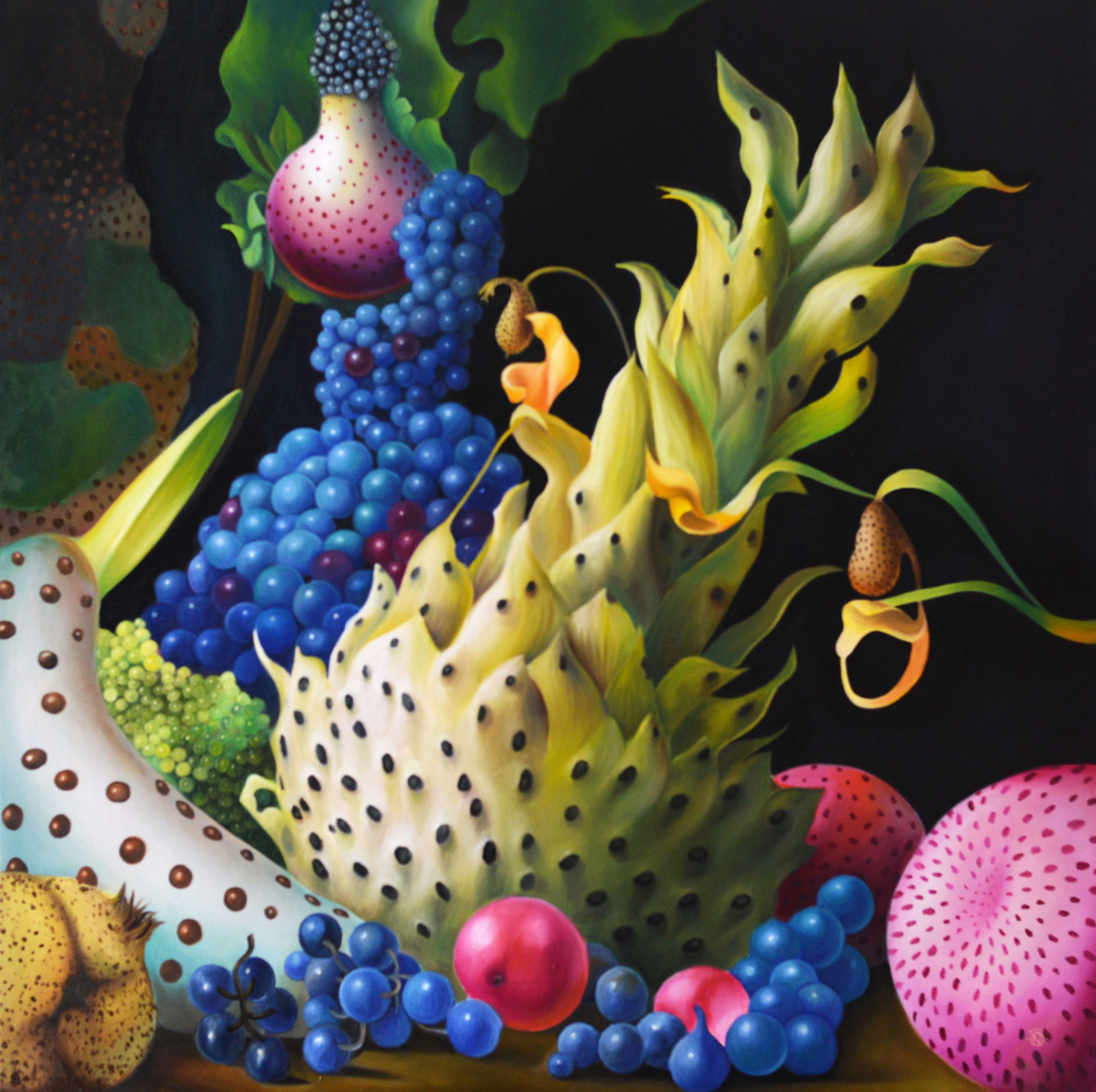 Naomi Devil - festmények Szegeden 2