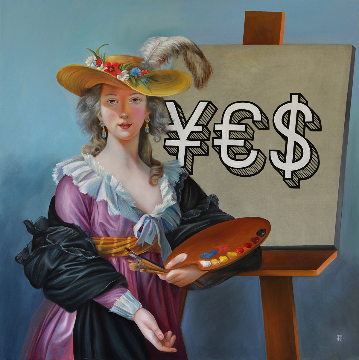 Naomi Devil - festmények Szegeden 18