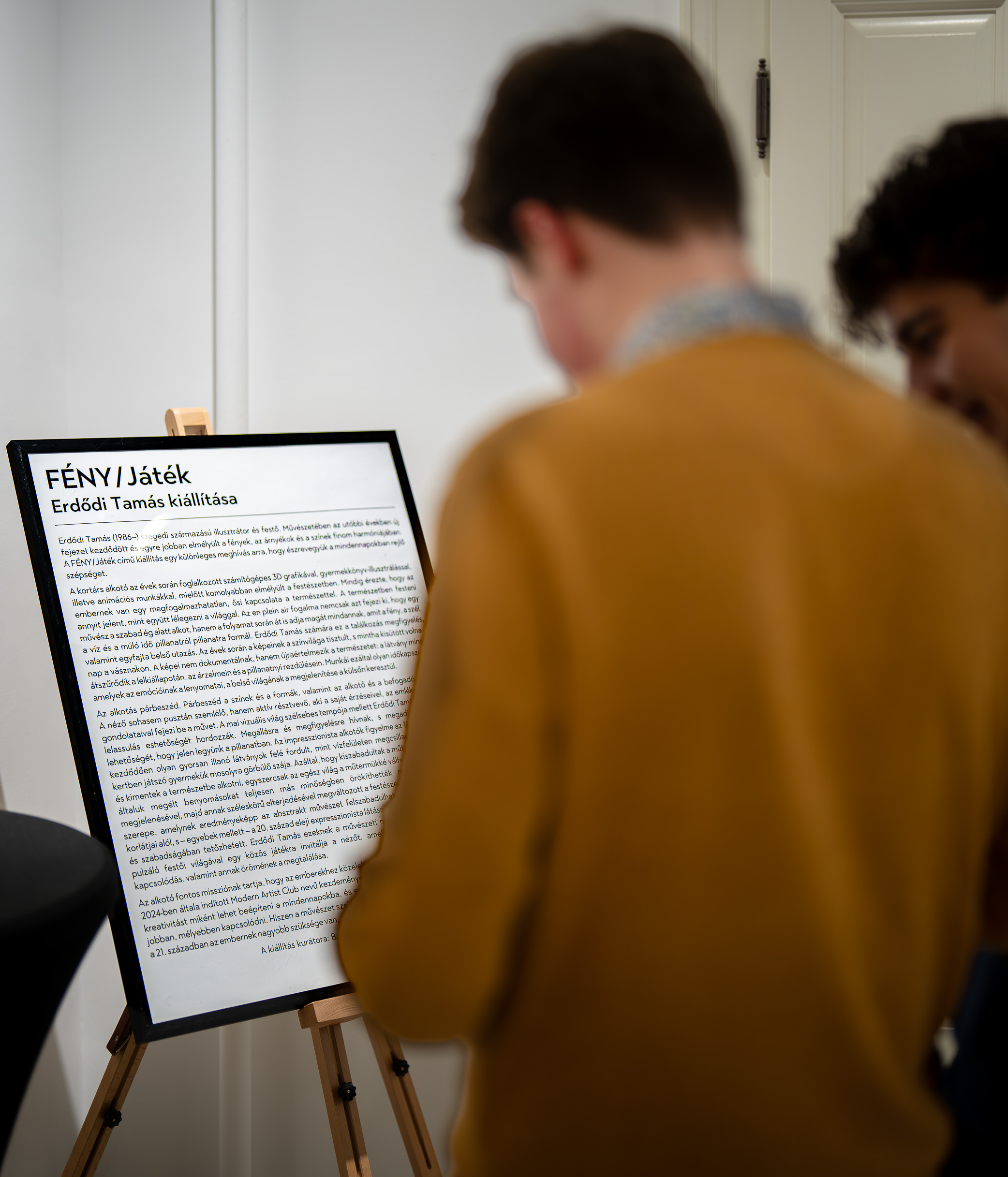 FÉNY/Játék | Erdődi Tamás kiállítása