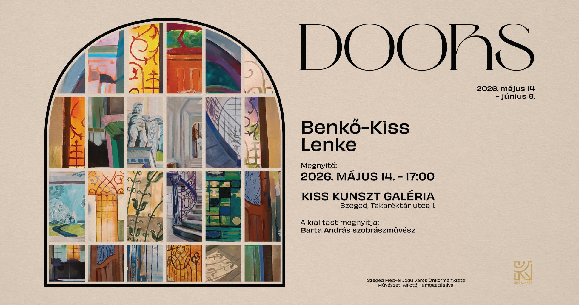 // D O O R S // kiállításmegnyitó // Benkő-Kiss Lenke